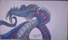 Scaled Wurm Playmat